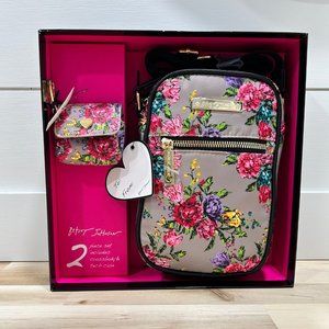 Betsy Johnson Crossbody Purse & Tech Case
